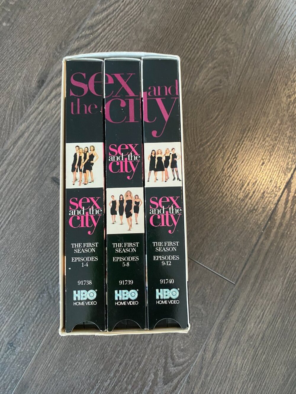 VINTAGE SEX AND THE CITY VHS COMPLETE SEASON 1 HBO - UNTESTED